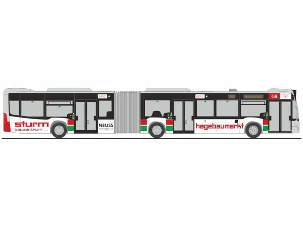 Rietze: Mercedes-Benz Citaro G´12 "Stadtwerke Neuss - Hagebaumarkt"