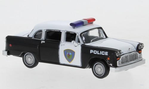 Brekina: Checker Cab Saugus Squad Car "Police Car" (58942)