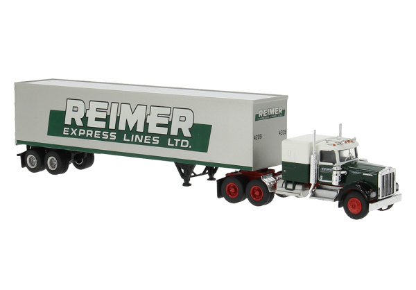 Brekina Kenworth W900 Koffersattelzug "Reimers"