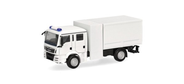 Herpa MiniKit: MAN TGM Mehrzweckgerätewagen, weiß (1 Stück)