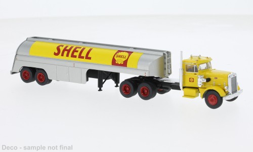 Brekina Peterbilt 281 Tanker "Shell" (85762)