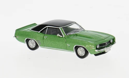 Brekina Chevrolet Camaro ´69 in grasgrün met. --mit neuen Felgen---