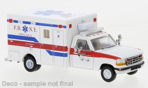 PCX87 Ford F-350 Horton Ambulance weiß "FDNY" (870361)