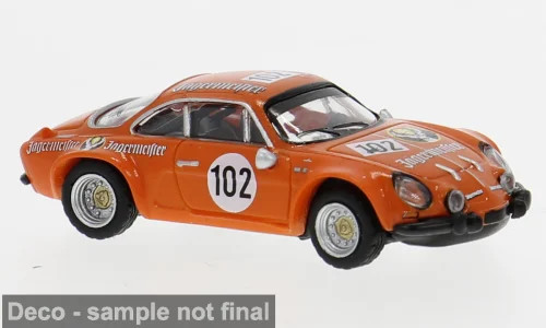 Brekina Renault Alpine A110 des Jägermeister-Teams