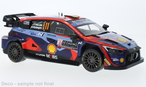 IXO Hyundai i20 N, No.11, WRC1, Rally Monte Carlo , T.Neuville/M.Wydaeghe, 2023