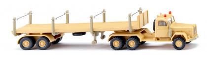 Wiking Magirus Uranus Rungensattelzug sandgelb (051843)