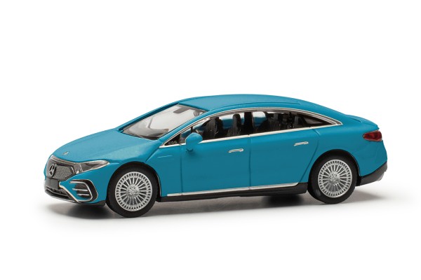 Herpa Mercedes-EQ EQS Chinablau