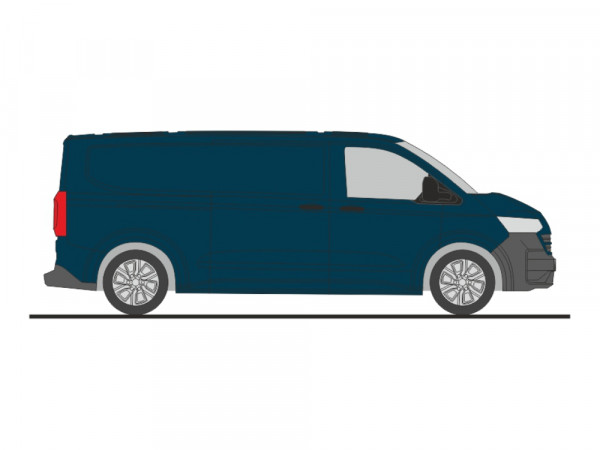 Rietze:VW Transporter T7 Kasten LR FD dark indigo blue