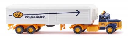 Wiking Scania Kühlkoffersattelzug "ASG" (055603)