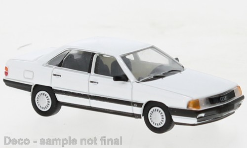 PCX87 Audi 100 (C3) (1982) weiß (870436)