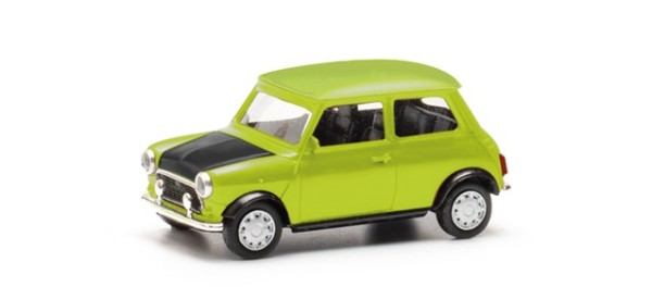 Herpa Mini Mayfair Rechtslenker mit 2 Zusatzscheinwerfern und zweiteiligem Grill hellgrün (421140)