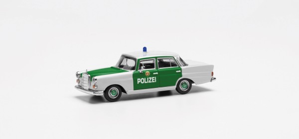 Herpa Mercedes 200 Heckflosse "Polizei Hamburg" (097208)