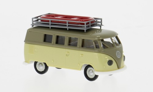 Brekina VW T1b Camper m. Dachtr. + Boot