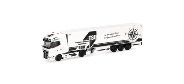 Herpa DAF XG+ Kühlkoffer-Sattelzug "TSU Bode"