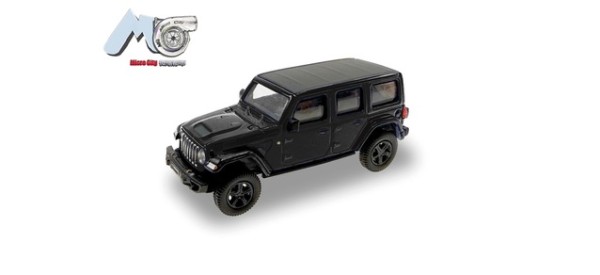 Herpa MicroCity: Jeep Wrangler, schwarz (ab 2017)