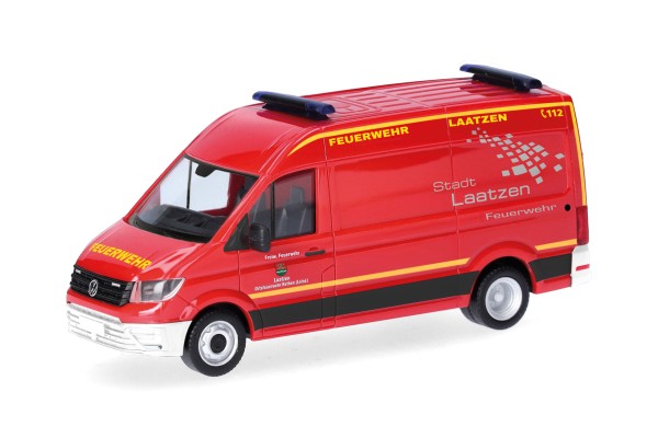 Herpa Volkswagen (VW) Crafter Kasten Hochdach "Freiwillige Feuerwehr Laatzen"