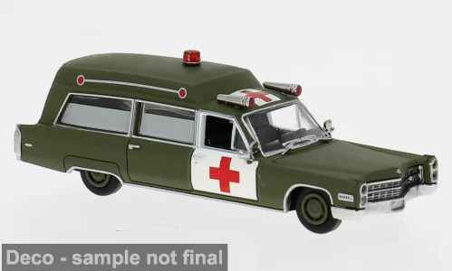Brekina Cadillac Meteor Ambulance der US Army