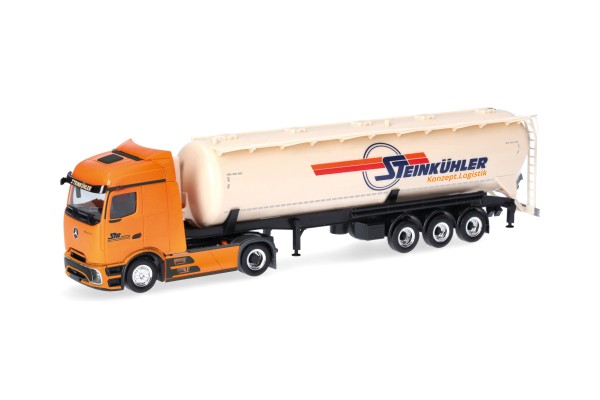Herpa MB Actros Procabin Streamspace Silo-Sattelzug "Steinkühler"