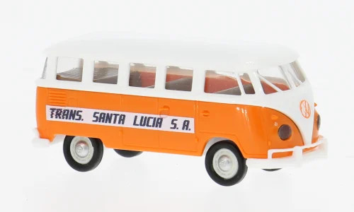 Brekina VW T1 b Samba "Trans Santa Lucia" aus der Karibik