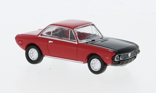 Brekina Lancia Fulvia Coupe rot/schwarz