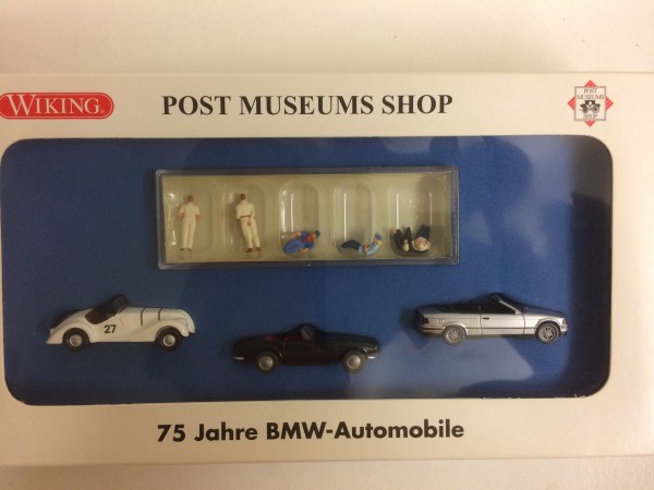 Wiking-Werbe: Set "75 Jahre BMW-Automobile" (PMS)
