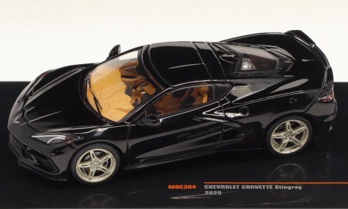 IXO Chevrolet Corvette C8 (2020) schwarz (MOC304)