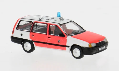 Brekina Opel Kadett E CarAVan der FW Hamburg Version 1