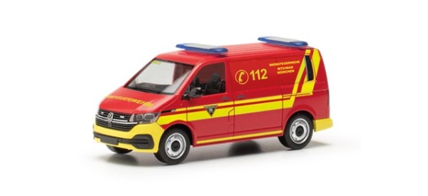 Herpa VW T6.1 Halbbus "Feuerwehr MTU/MAN München"