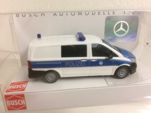 Busch Mercedes Vito Halbbus "Polizei Bremen - Einsatzleitung" (51187-01)