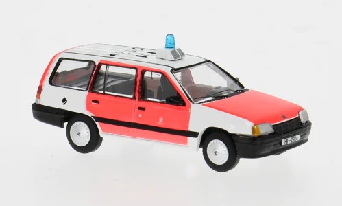 Brekina Opel Kadett E CarAVan der FW Hamburg Version 2