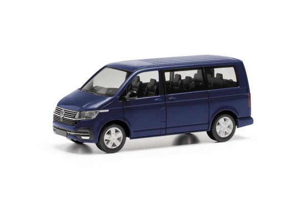 Herpa VW T6.1 Caravelle deep ocean blue