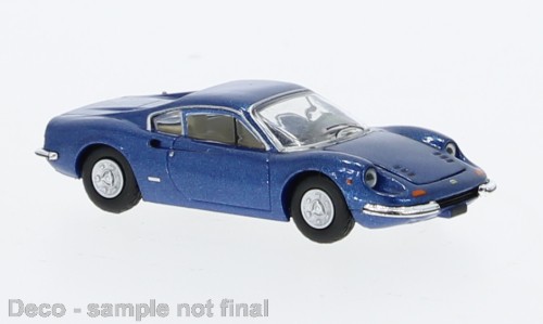 PCX87 Ferrari Dino 246 GT (1969) metallic-blau (870634)