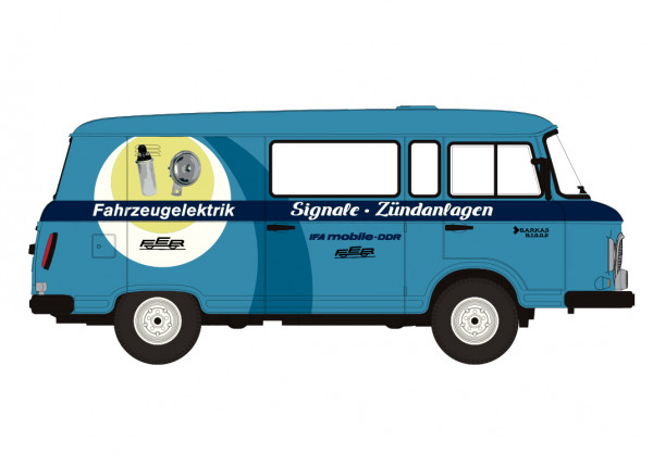 Brekina Barkas B1000 Halbbus "IFA Fahrzeugelektrik"