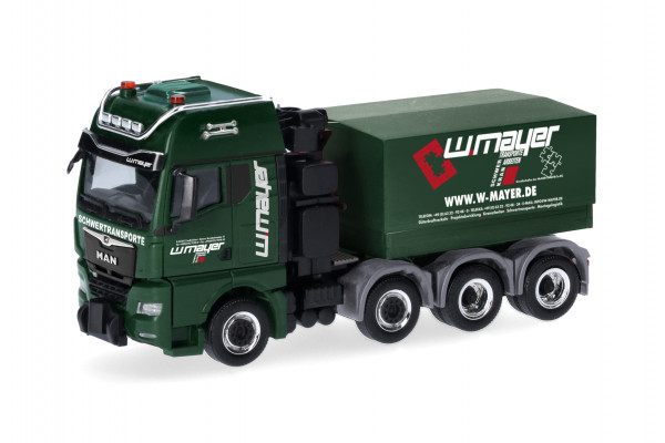 Herpa MAN TGX GX Schwerlastzugmaschine mit Ballastpritsche "Mayer Zweibrücken"