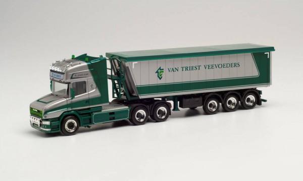 Herpa: Scania Hauber TL 6×4 Stöffelliner-Sattelzug "Van Triest" (314015)