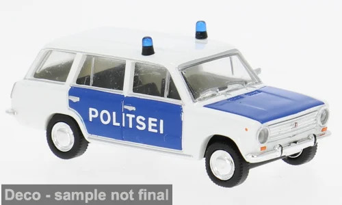 Brekina Lada 2102 Kombi der estischen Polizei Politsei
