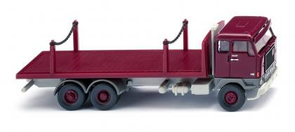 Wiking Volvo F88 Rungenpr.-Lkw weinrot (044701)