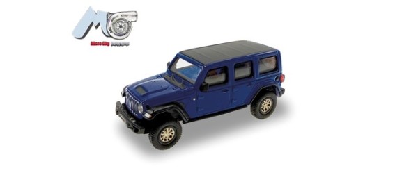 Herpa MicroCity: Jeep Wrangler, blau (ab 2017)