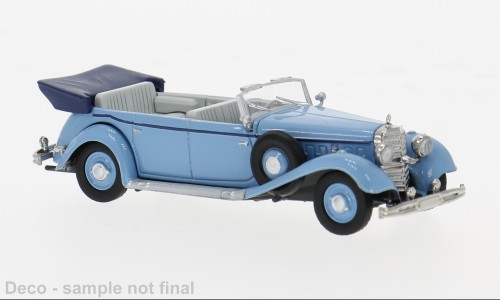 Brekina Mercedes-Benz 770K offen hellblau