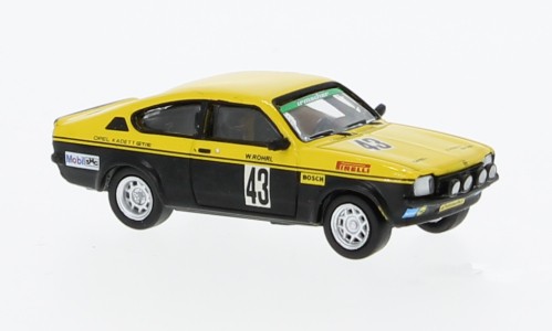 Brekina Opel Kadett C GT/E No.43 "Deutsche Rallye Meisterschaft" 1976 (20405)