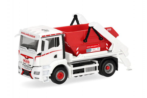 Herpa MAN TGS NN Meiller AK 12 Absetzcontainer-LKW "Edelhäuser"