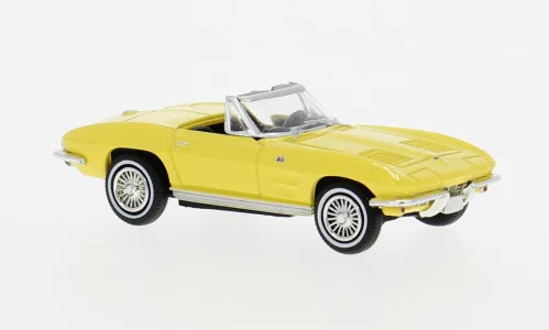Brekina Chevrolet Corvette C2 pastellgelb