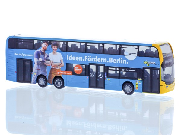 Rietze: Alexander Dennis Enviro 500 "BVG - IBB Förderbank Berlin"