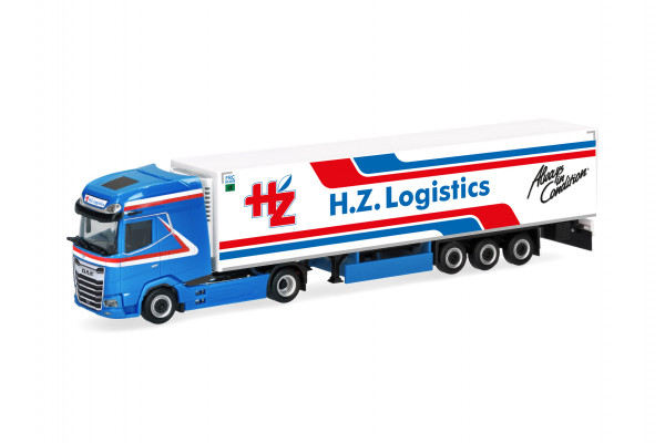 Herpa DAF XG+ Kühlkoffer-Sattelzug "H.Z. Logistics", Niederlande