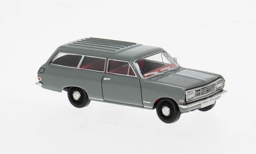 Brekina Opel Rekord B CarAVan grau