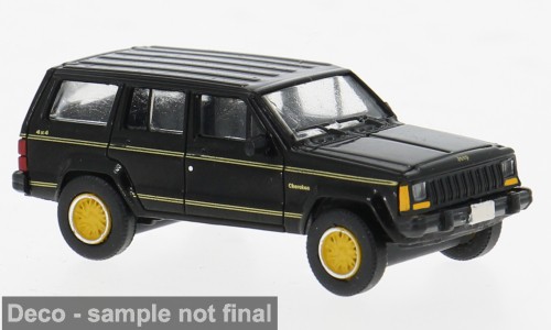 PCX87 Jeep Cherokee (1984) schwarz (870728)