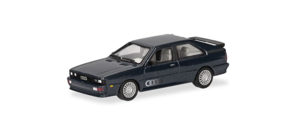 Herpa Audi Ur-Quattro Amazonasblau Metallic