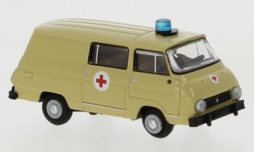 Brekina: Skoda 1203 Halbbus (1969) "Ambulanz" (30807)