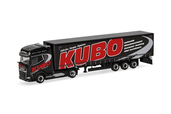 Herpa DAF XG+ Gardinenplanen-Sz. "KUBO"