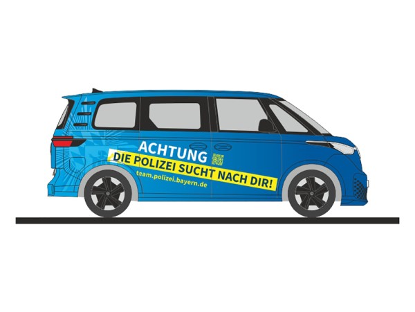 Rietze: VW ID.Buzz People "Nachwuchswerbung Polizei Bayern" (51406)